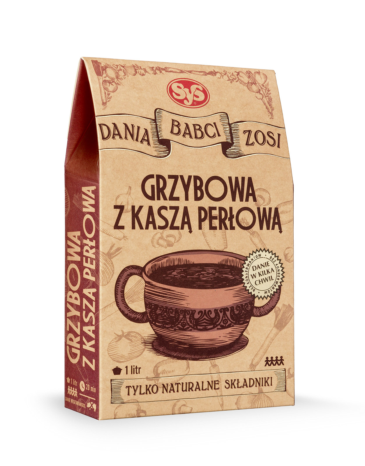 Zupa grzybowa opakowanie